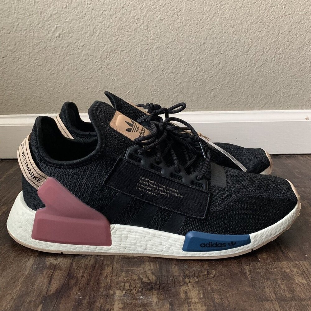 Adidas NMD R1 V2 Core Black 2022 Shoes - Size 12